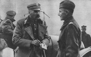 Józef Piłsudski i Edward Rydz-Śmigły podczas wojny polsko-bolszewickiej