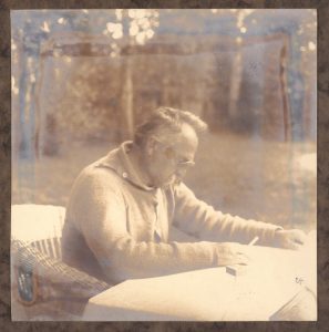 Józef Piłsudski w Druskiennikach w 1927 roku, ze zbiorów MJP